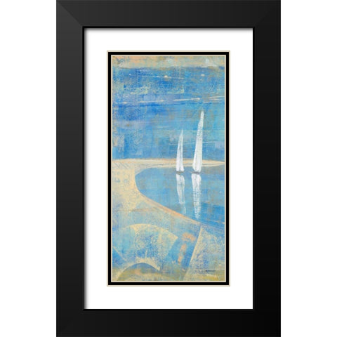 In the Distance I Black Modern Wood Framed Art Print with Double Matting by Kingsley