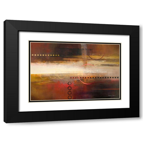 Force Ten I Black Modern Wood Framed Art Print with Double Matting by Marcon, Michael