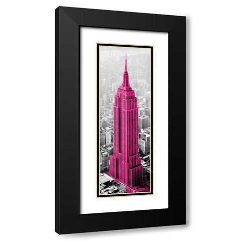 Empire State of Mind Black Modern Wood Framed Art Print with Double Matting by Lake, Shelley