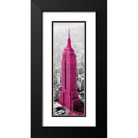 Empire State of Mind Black Modern Wood Framed Art Print with Double Matting by Lake, Shelley