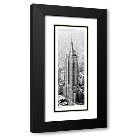 Empire State of Mind Black Modern Wood Framed Art Print with Double Matting by Lake, Shelley