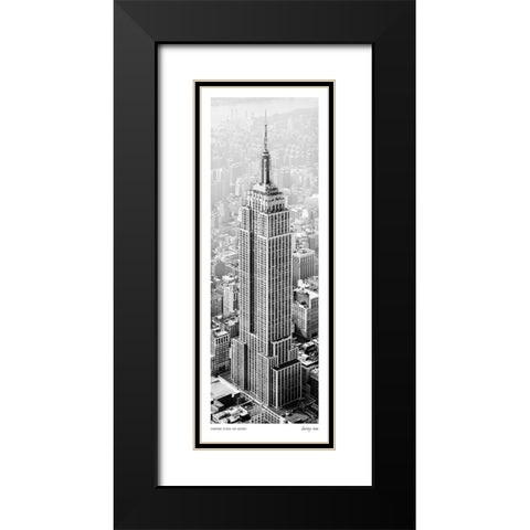 Empire State of Mind Black Modern Wood Framed Art Print with Double Matting by Lake, Shelley