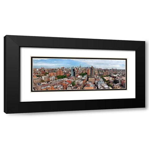 Rivington II Black Modern Wood Framed Art Print with Double Matting by Lake, Shelley