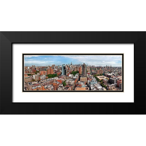 Rivington II Black Modern Wood Framed Art Print with Double Matting by Lake, Shelley