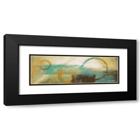 Colorful Sunrise I Black Modern Wood Framed Art Print with Double Matting by Marcon, Michael