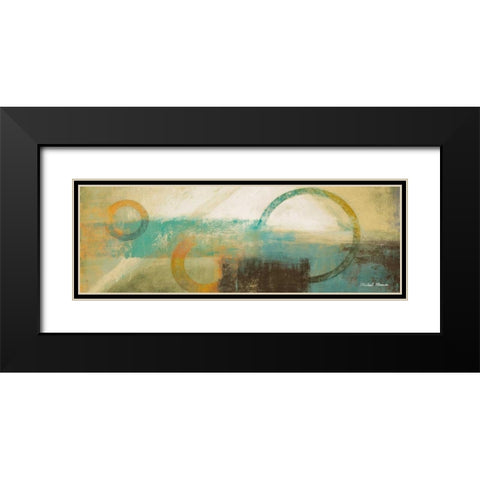 Colorful Sunrise I Black Modern Wood Framed Art Print with Double Matting by Marcon, Michael