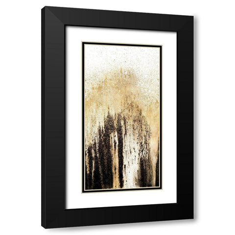 Golden Woods Black Modern Wood Framed Art Print with Double Matting by Gonzalez, Roberto
