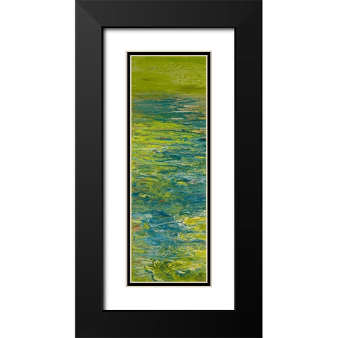 The Lake II Black Modern Wood Framed Art Print with Double Matting by Gonzalez, Roberto