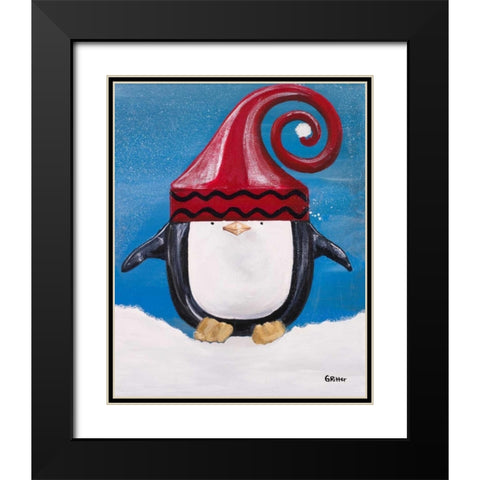 Paddison and Friends III Black Modern Wood Framed Art Print with Double Matting by Ritter, Gina