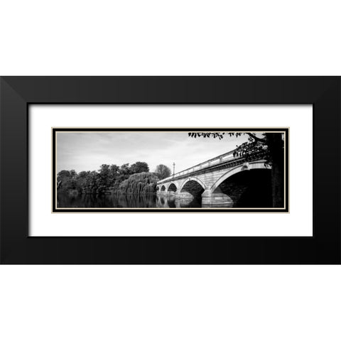 Hyde Park Black Modern Wood Framed Art Print with Double Matting by Navas, Emily