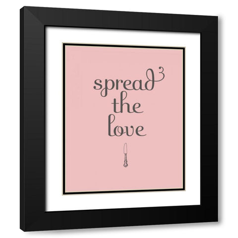 Spread Black Modern Wood Framed Art Print with Double Matting by Studio, Sd Graphics