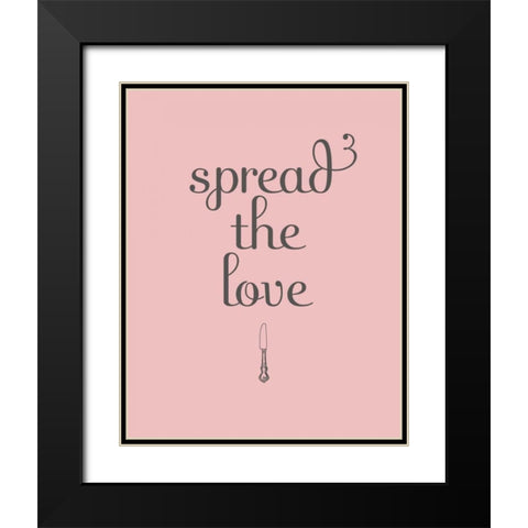 Spread Black Modern Wood Framed Art Print with Double Matting by Studio, Sd Graphics