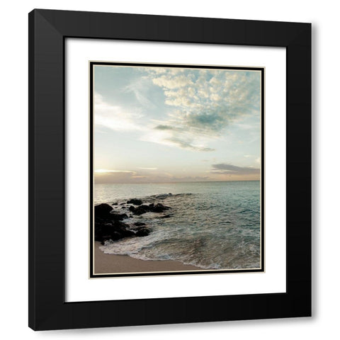 Cool Bimini Afternoon Black Modern Wood Framed Art Print with Double Matting by Bryant, Susan