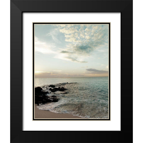 Cool Bimini Afternoon Black Modern Wood Framed Art Print with Double Matting by Bryant, Susan