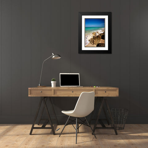 Rising Tide I Black Modern Wood Framed Art Print with Double Matting by Bryant, Susan