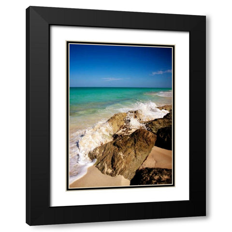 Rising Tide I Black Modern Wood Framed Art Print with Double Matting by Bryant, Susan