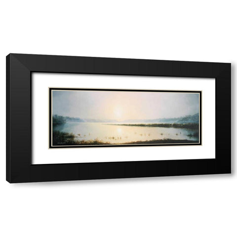 Early to Rise Black Modern Wood Framed Art Print with Double Matting by Nawrocke, Bruce