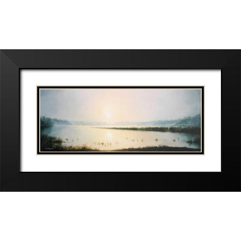 Early to Rise Black Modern Wood Framed Art Print with Double Matting by Nawrocke, Bruce