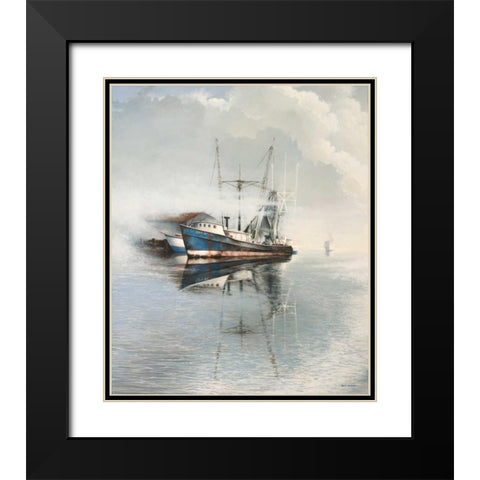 Time Rolls On Black Modern Wood Framed Art Print with Double Matting by Nawrocke, Bruce