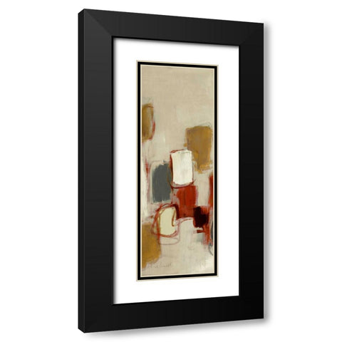 By the Bay Panel I Black Modern Wood Framed Art Print with Double Matting by Loreth, Lanie