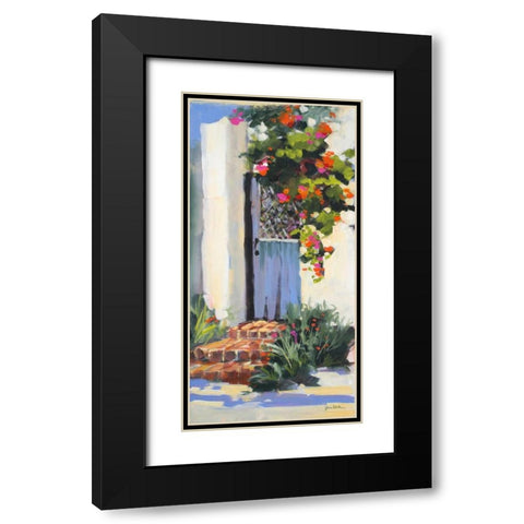 Hidden Vines I Black Modern Wood Framed Art Print with Double Matting by Slivka, Jane