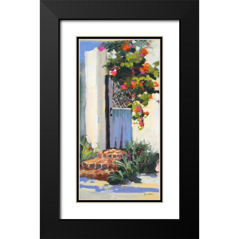 Hidden Vines I Black Modern Wood Framed Art Print with Double Matting by Slivka, Jane