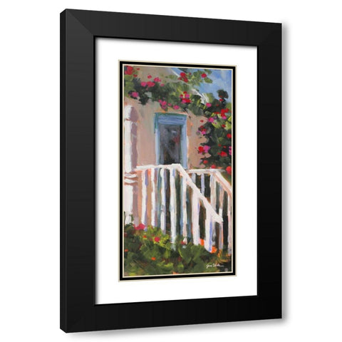 Hidden Vines II Black Modern Wood Framed Art Print with Double Matting by Slivka, Jane