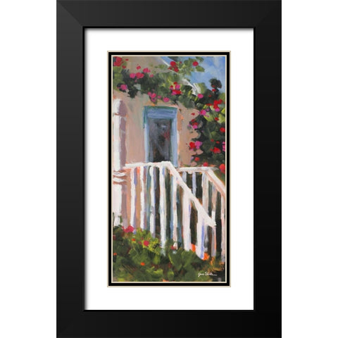 Hidden Vines II Black Modern Wood Framed Art Print with Double Matting by Slivka, Jane
