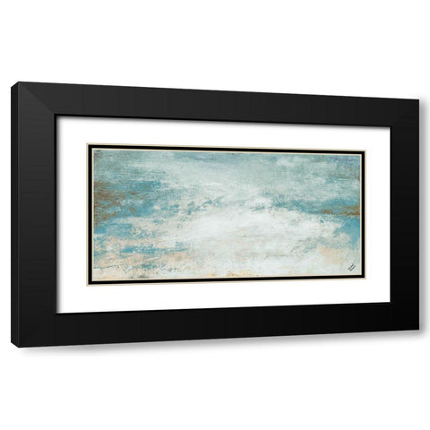 Open Glow Horizon I Black Modern Wood Framed Art Print with Double Matting by Marcon, Michael