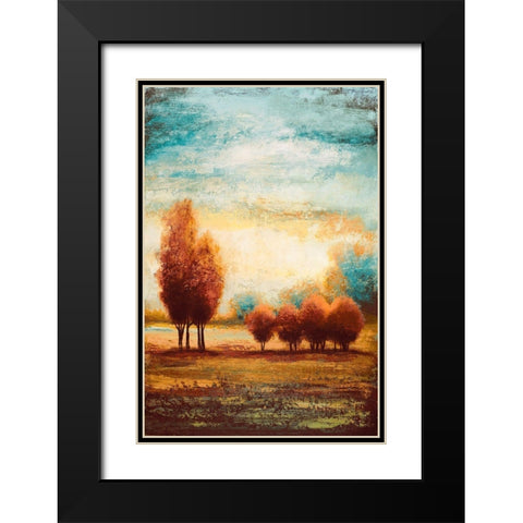 Return to the Open Glow I Black Modern Wood Framed Art Print with Double Matting by Marcon, Michael