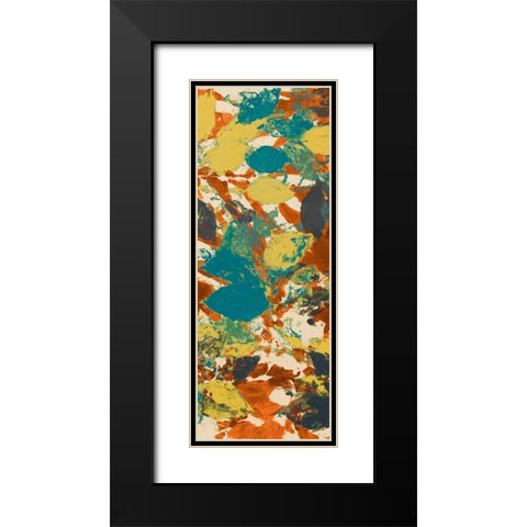 Leaves Galore II Black Modern Wood Framed Art Print with Double Matting by Loreth, Lanie