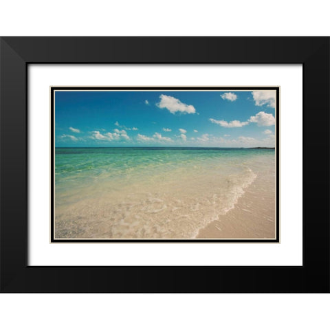 Bimini Day Black Modern Wood Framed Art Print with Double Matting by Bryant, Susan