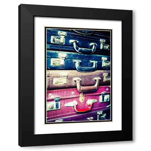 Eastern Travels II Black Modern Wood Framed Art Print with Double Matting by Bryant, Susan