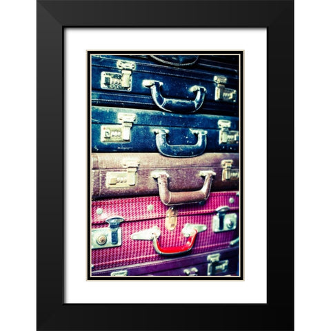 Eastern Travels II Black Modern Wood Framed Art Print with Double Matting by Bryant, Susan