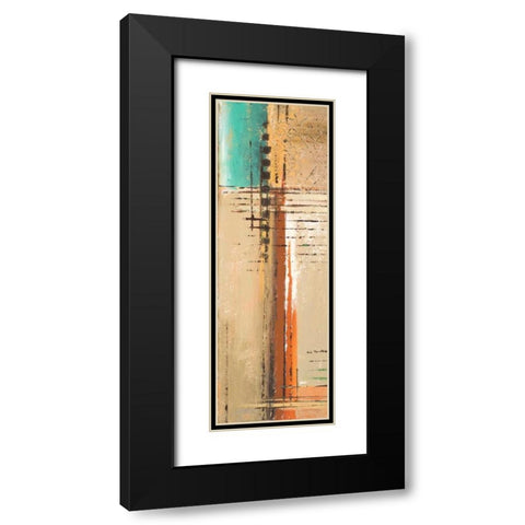 Energy Panel I Black Modern Wood Framed Art Print with Double Matting by Pinto, Patricia