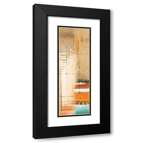 Energy Panel II Black Modern Wood Framed Art Print with Double Matting by Pinto, Patricia