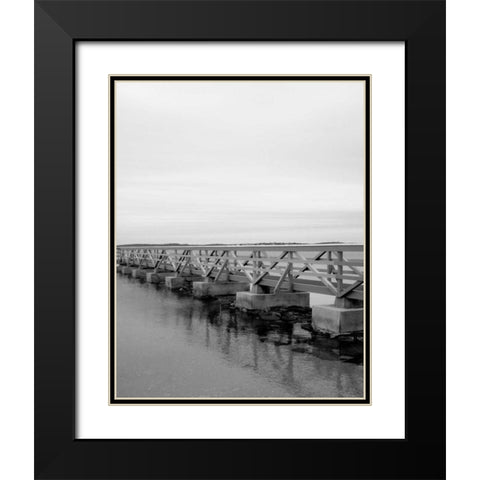 Looking Out II Black Modern Wood Framed Art Print with Double Matting by Rodriguez, Jairo