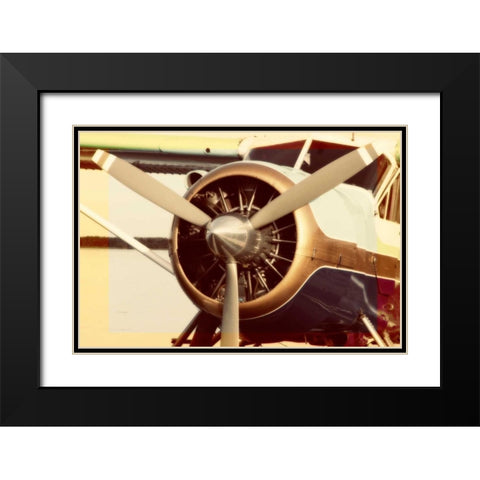 Short Trip II Black Modern Wood Framed Art Print with Double Matting by Mansfield, Kathy
