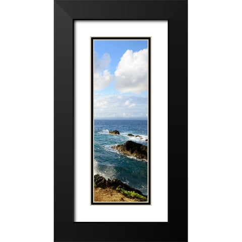 Overlooking the Bluffs II Black Modern Wood Framed Art Print with Double Matting by Nawrocke, Bruce