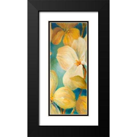 South Sea Lights Panel II Black Modern Wood Framed Art Print with Double Matting by Loreth, Lanie