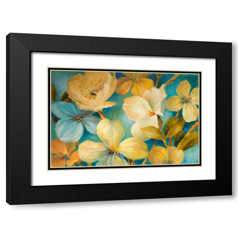 South Sea Lights Black Modern Wood Framed Art Print with Double Matting by Loreth, Lanie