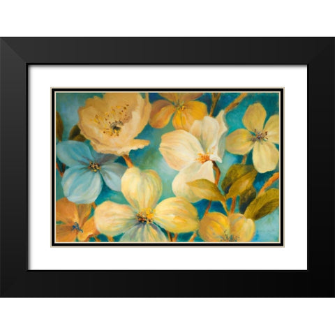 South Sea Lights Black Modern Wood Framed Art Print with Double Matting by Loreth, Lanie