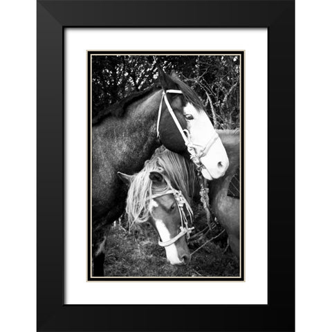 Before the Ride II Black Modern Wood Framed Art Print with Double Matting by Coppel, Anna