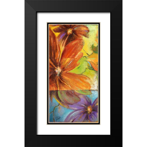 Modernismo II Black Modern Wood Framed Art Print with Double Matting by Pinto, Patricia