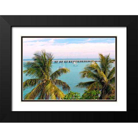 Beautiful Day Black Modern Wood Framed Art Print with Double Matting by Peck, Gail