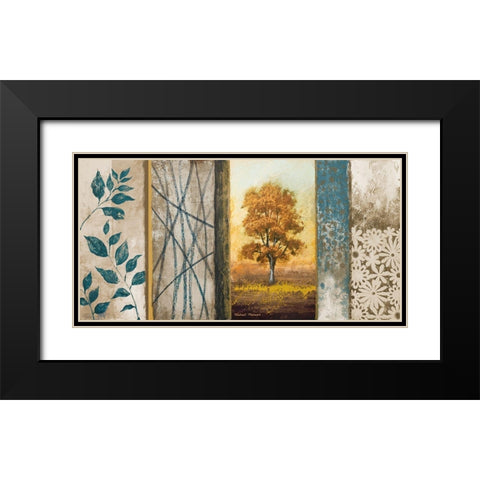 The Way of Nature I Black Modern Wood Framed Art Print with Double Matting by Marcon, Michael