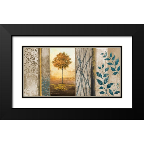 The Way of Nature II Black Modern Wood Framed Art Print with Double Matting by Marcon, Michael