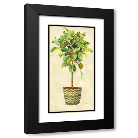 Essential Compliment on Cream III Black Modern Wood Framed Art Print with Double Matting by Pinto, Patricia