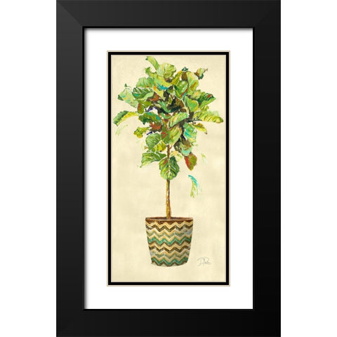 Essential Compliment on Cream III Black Modern Wood Framed Art Print with Double Matting by Pinto, Patricia