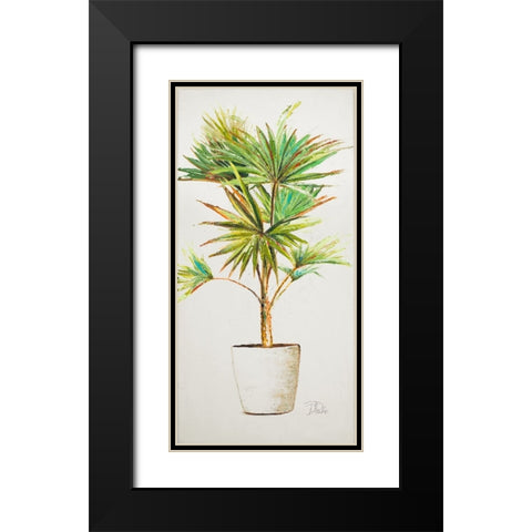 Essential Compliment on White V Black Modern Wood Framed Art Print with Double Matting by Pinto, Patricia